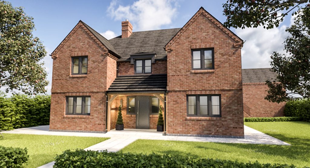 Plot 1 The Farmyard at Grafotn development