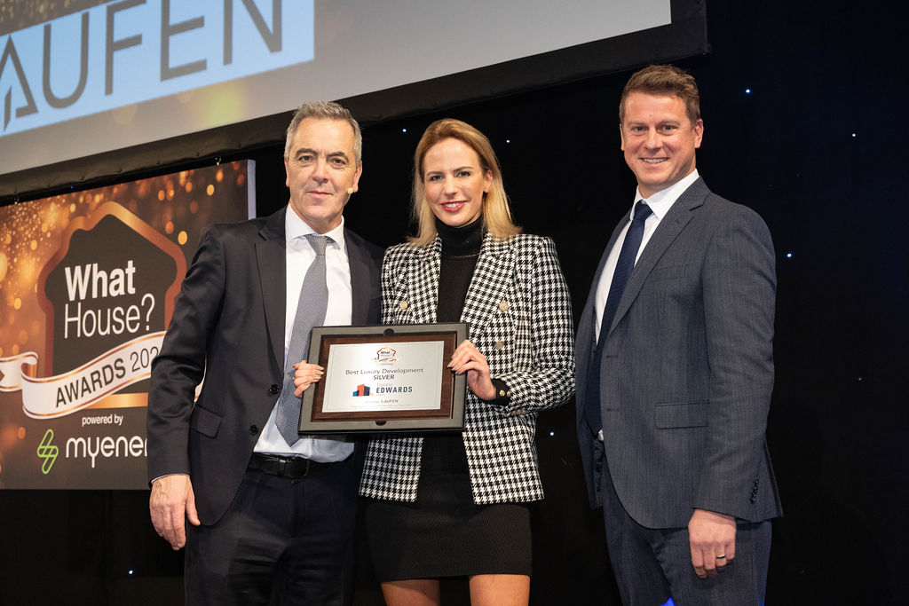 Charlotte Edwards at WhatHouse? awards, Dennis Edwards Homes